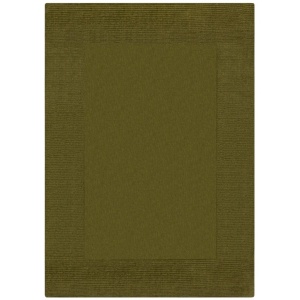 Χαλί Textured Wool Border Πράσινο 160X230 cm, Flair Rugs - Img 2
