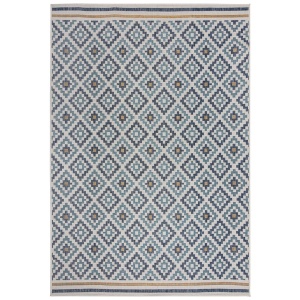 Χαλί Zia Trellis Outdoor Μπλε 120x170 cm, Flair Rugs - Img 5