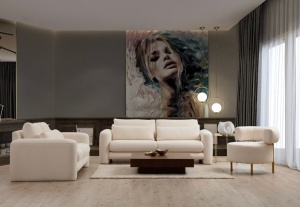 2θέσιος καναπές Lamia Μπεζ 185x80 cm - Img 3