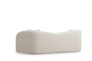 3θέσιος καναπές Asos Κρεμ 225x76x75 cm - Img 6
