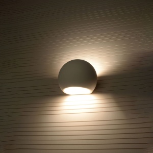 Aplica Globe din ceramica Alb 18x11x14.5 cm - Img 4