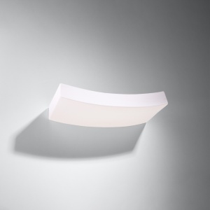 Aplica Hattor din ceramica Alb 36x15x4.5 cm - Img 2