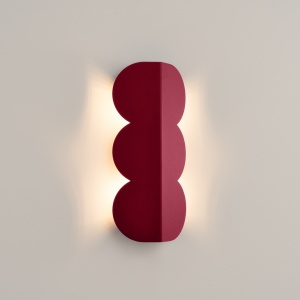Aplica perete Biscuit Burgundy 16.3x5.8x33.6 cm - Img 3