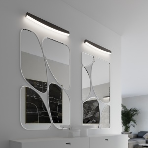 Aplica perete LED Jorun Negru 4000K 60x5.5x7 cm - Img 9