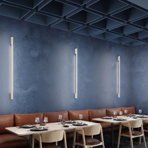 Aplica perete LED Sappo 120 Bej 4000K 4x6.5x120 cm - Img 10