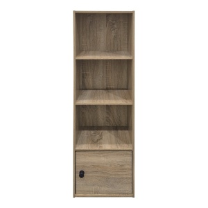 Biblioteca, Lenobia, Stejar, 24x30.5x95 cm - Img 4
