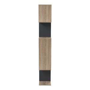 Biblioteca, Mito, Antracit, 25x108.5x161 cm - Img 6