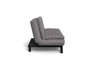 Canapea extensibila Faith, Gri, 91x194x98 cm - Img 4
