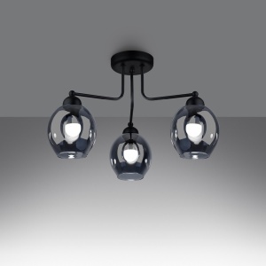 Candelabru Fillan Negru 54x54x36 cm - Img 3