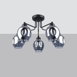 Candelabru Fillan Negru 59x59x36 cm - Img 2