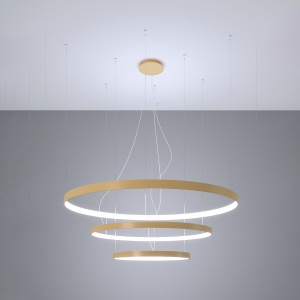 Candelabru LED Rio 55x78x110 Auriu 4000K 110x110x150 cm - Img 3