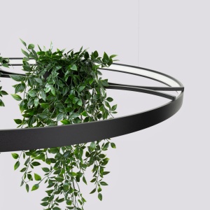 Candelabru LED Rio Bio 110 Negru 4000K 110x110x200 cm - Img 5