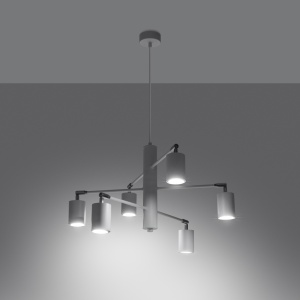 Candelabru Lemmi Alb 77x77x125 cm - Img 3