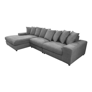 Coltar dreapta, Gerando, Antracit, 336x179x83 cm - Img 2