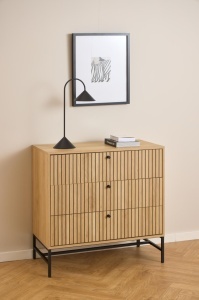 Comoda Albany, Natural, 80.4x80.6x40 cm - Img 4