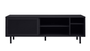 Comoda TV VEEP, Antracit, 45x55x160 cm - Img 2