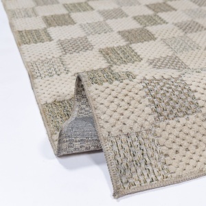 Covor Muted Checkerboard Verde 116x170 cm - Img 4