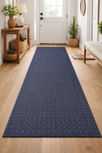 Covor Traversa, Stanford, Albastru, 100x1000 cm, Delta