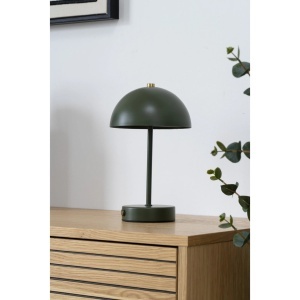 Lampa de masa Holt, Verde, 15x15x25 cm - Img 3