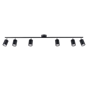 Lustra Lemmi Negru 135x24x20 cm