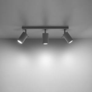 Lustra Ring Alb 45x6x16 cm - Img 3