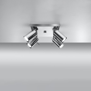 Lustra Ring Crom 25x25x16 cm - Img 3