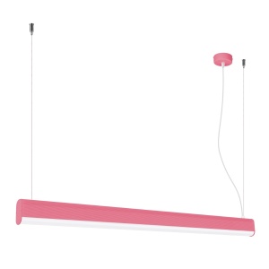 Lustra suspendata LED Farge Roz 4000K 120x8x150 cm