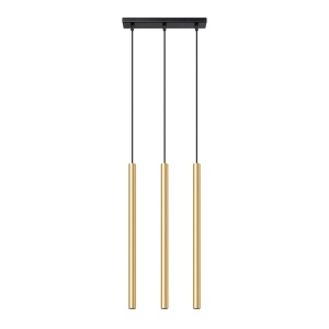 Lustra suspendata Pastelo Auriu lucios 30x5x100 cm