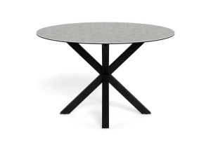 Masa dining Heaven, Gri, 75.5x119x119 cm - Img 5