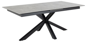 Masa dining Heaven, Gri, 76x240x100 cm - Img 6