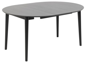 Masa dining Montreux, Negru, 75x154x115 cm - Img 8