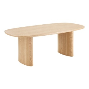 Masa dining Serra, Natural, 210x110x75 cm - Img 5