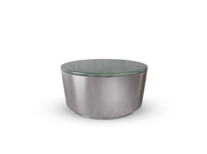 Masuta de cafea Cangas, Verde, 41.5x80x80 cm - Img 3