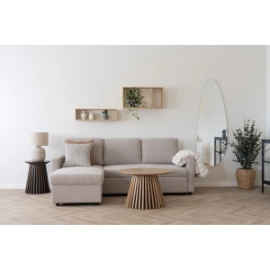 Pled decorativ Galena, Alb, 180x130x1 cm - Img 3