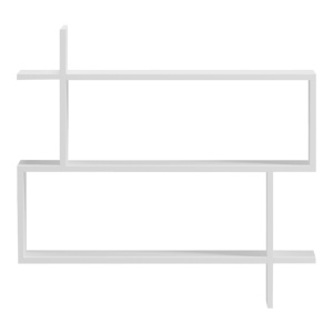 Raft de perete, Parallel, Alb, 22x70x65.5 cm - Img 3
