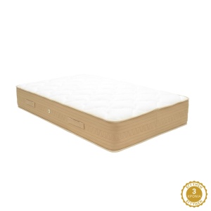 Saltea cu arcuri bonnel cu doua fete, Sleepy, Alb, 200x120x27 cm