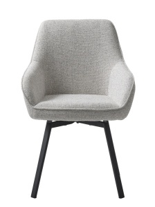 Scaun ALMA, Alb, 58x86x58 cm - Img 3