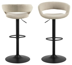 Scaun de bar Grace, Maro, 101x54.5x48.5 cm - Img 4