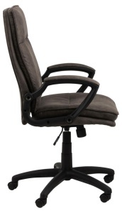 Scaun de birou Brad, Gri, 115x67x69.5 cm - Img 6