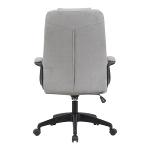 Scaun de birou, Kamora, Gri deschis, 67x66x111 cm - Img 5