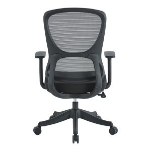 Scaun de birou, Litulo, Negru, 50.5x51x106 cm - Img 4