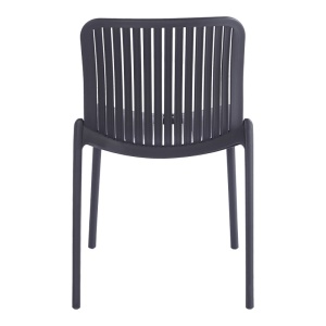Scaun de gradina Stivuibil, Teragi, Antracit, 43.5x58x82 cm - Img 5