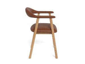 Scaun dining Addi, Maro, 75.5x56x54 cm - Img 5