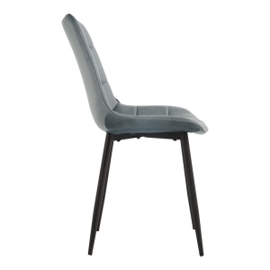 Scaun dining Berne, Gri, 57x53x87 cm - Img 3