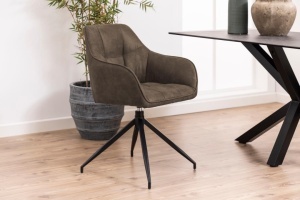 Scaun dining Brenda, Maro, 84.5x58x54.5 cm - Img 2