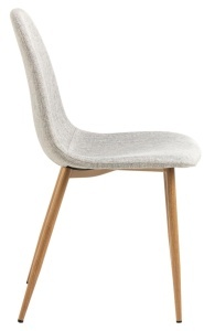 Scaun dining Celia, Gri, 86x44x54 cm - Img 5