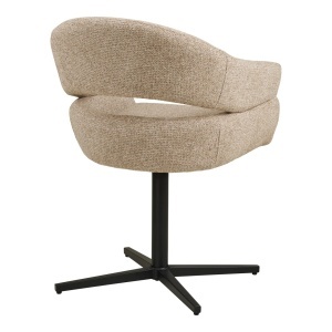 Scaun dining Dover, Nisip, 60x58x87 cm - Img 2
