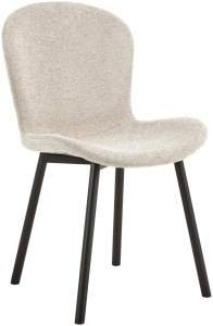 Scaun dining Esra, Bej, 86x50x58 cm - Img 8