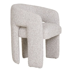 Scaun dining Monroe, Natural, 65x58x74 cm