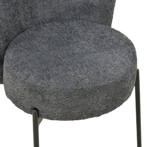 Scaun, Houlian, Antracit, 66x46x89 cm - Img 7
